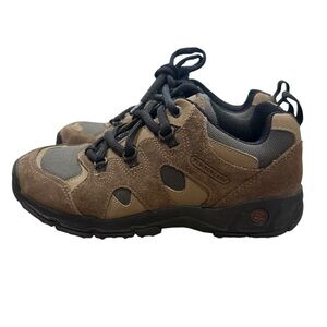 TIMBERLAND Brown Suede Hiking Shoe Sz 8.5 Womens Lace Up Sneaker